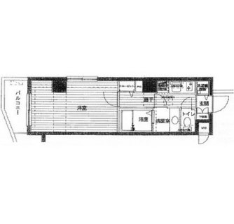 東京都品川区上大崎１丁目 賃貸マンション 1K