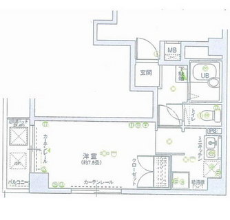 東京都品川区西五反田７丁目 賃貸マンション 1K