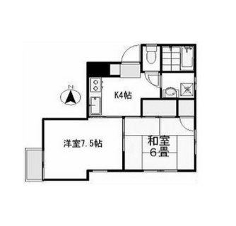 東京都品川区平塚３丁目 賃貸マンション 2K