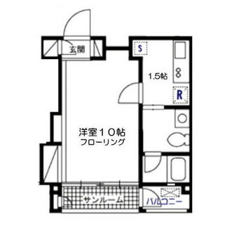 東京都世田谷区東玉川２丁目 賃貸マンション 1K