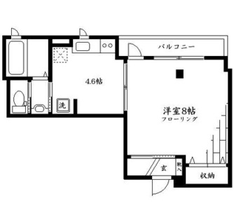 東京都品川区荏原３丁目 賃貸マンション 1DK