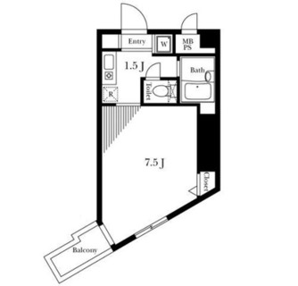 東京都大田区千鳥３丁目 賃貸マンション 1K