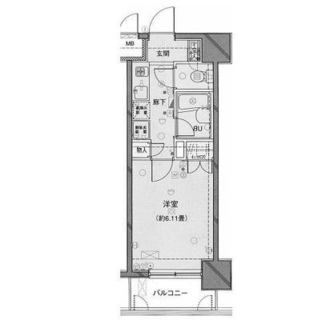 東京都品川区西五反田８丁目 賃貸マンション 1K